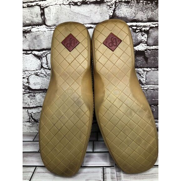 Donald J PLINER Esco Tan Suede Perforated Driving Moccasin Loafers Shoes Men 13M
